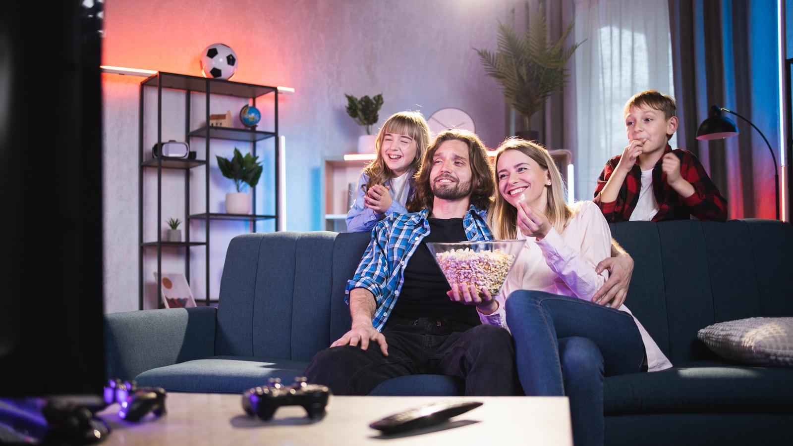 tv en familia