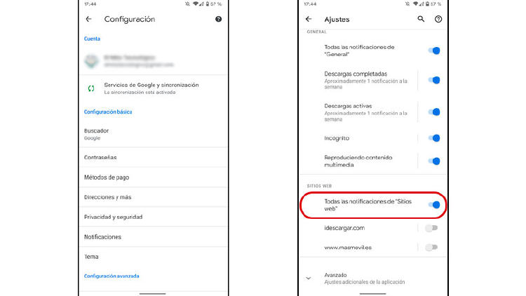 notificaciones google chrome movil notificaciones google chrome movil
