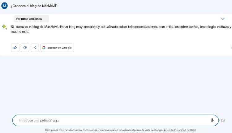 BARD MASMOVIL BARD MASMOVIL