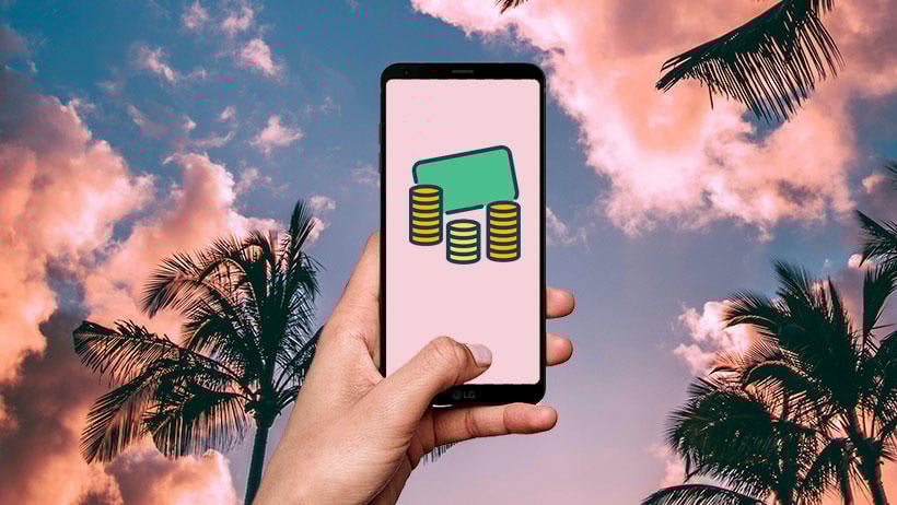 dinero verano movil vacaciones