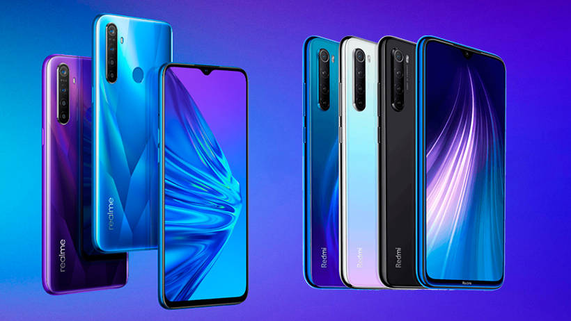 Nuevas marcas de móviles 2019 realme y redmi