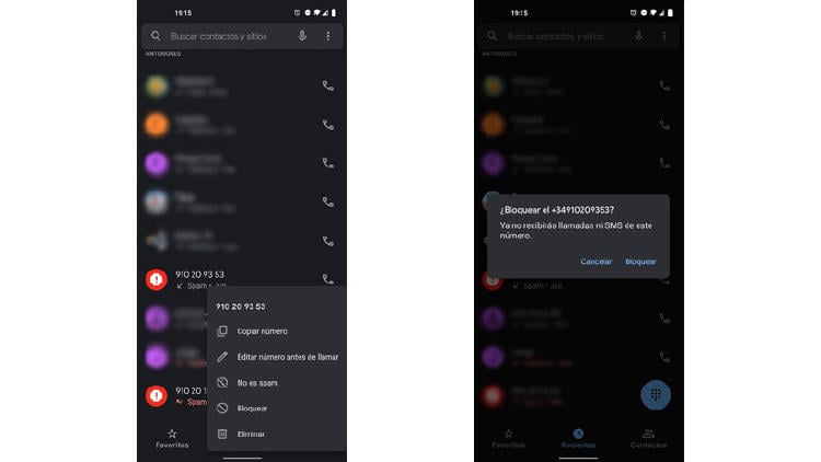 bloquear numero android bloquear numero android