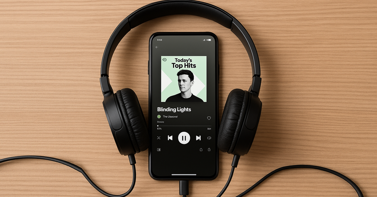 spotify y auriculares