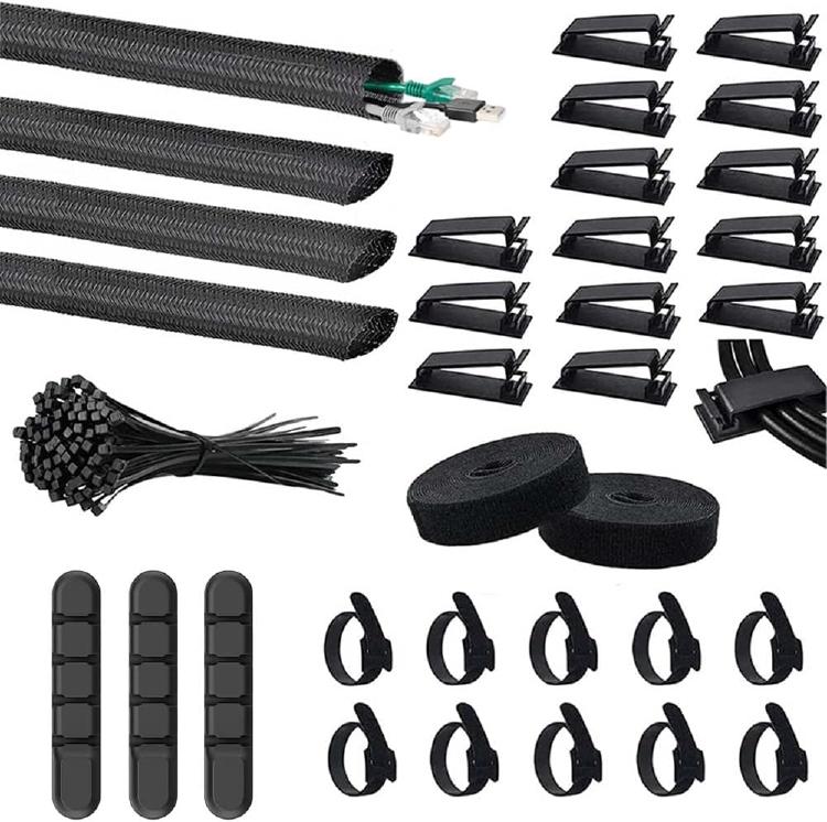 134 piezas para organizar cables 134 piezas para organizar cables